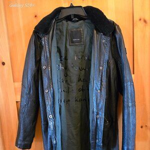 Mauritius womens genuine lambskin leather jacket